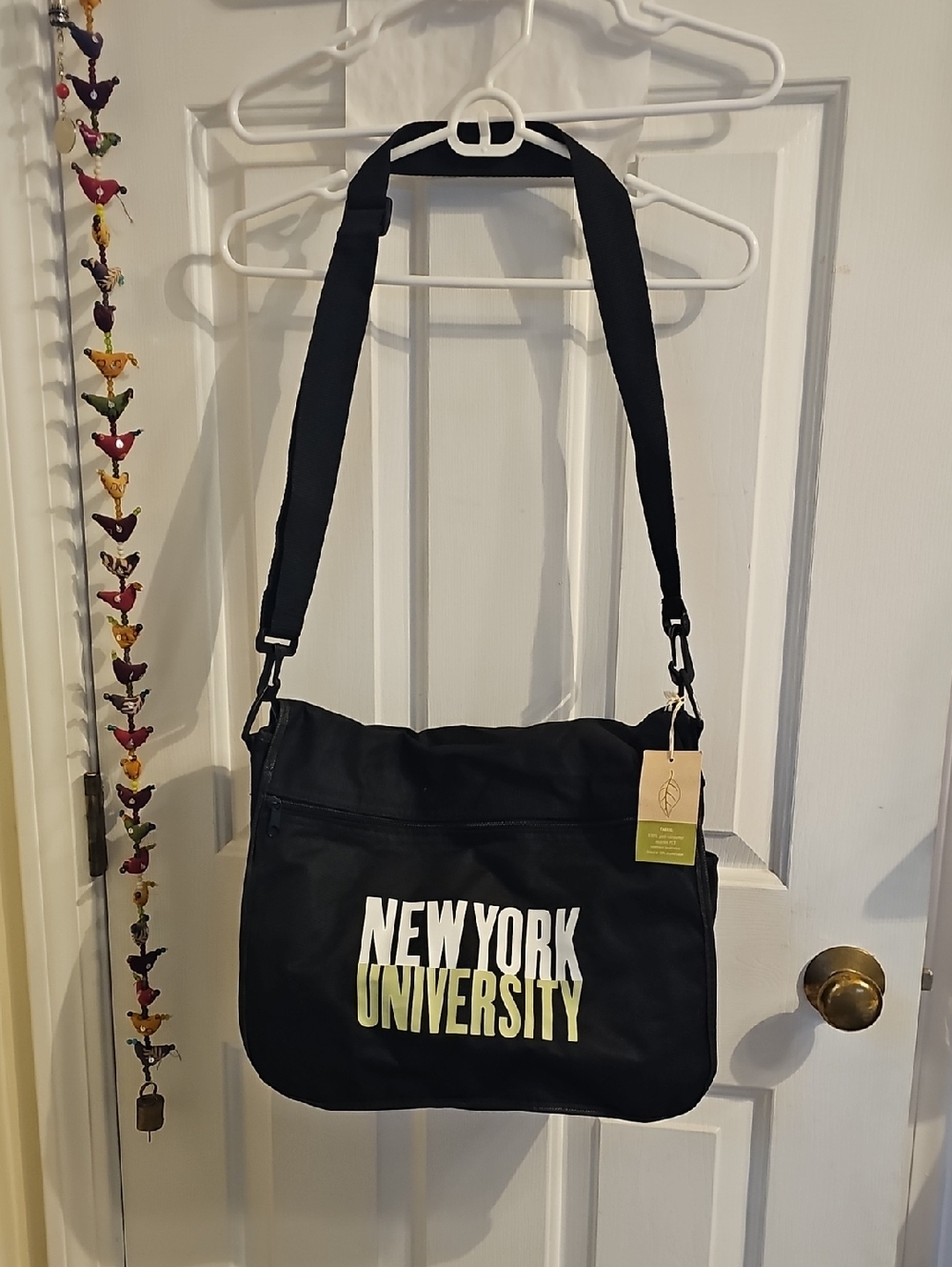 NEW YORK UNIVERSITY Campus Book Or Laptop Bag Messenger Bag